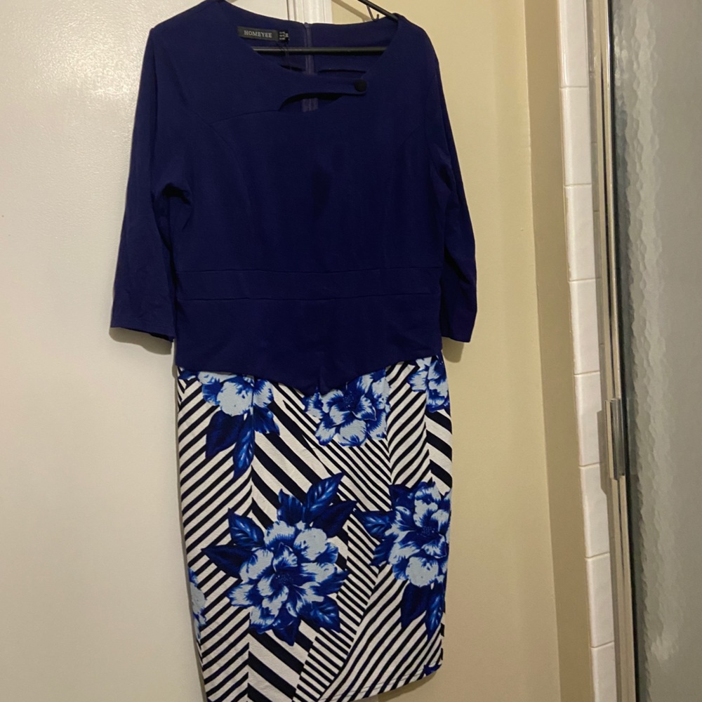 Beautiful professional one piece dress us 14